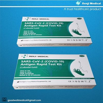 SGS Sertifikası Antijen Hızlı Test Kiti Nazal Swab Igm Hızlı Test Kaseti