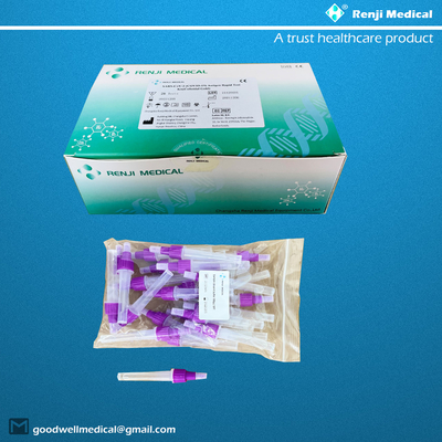 COVID-19 Antijen Nazal Swab Test Kiti (Koloidal Altın) CE İşaretli Tek kullanımlık test kiti