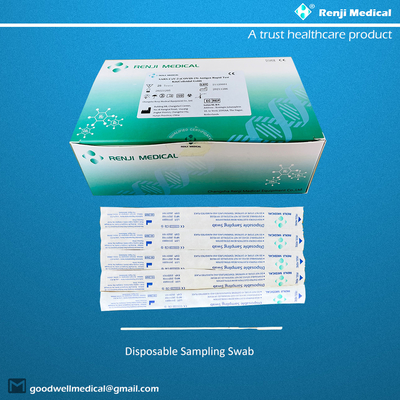COVID-19 Antijen Nazal Swab Test Kiti (Koloidal Altın) CE İşaretli Tek kullanımlık test kiti