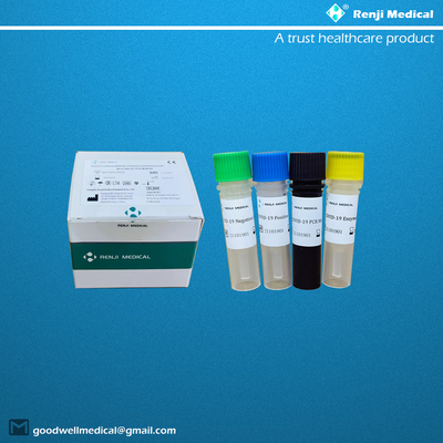 ISO13485 CE Sertifikası Nükleik Asit Test Kiti, RT-PCR Roman Coronavirüs Testi Hızlı