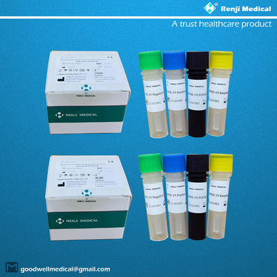 Yeni Koronavirüs COVID-19 Nükleik Asit Test Kiti CE Kalitatif Rt Pcr Testi