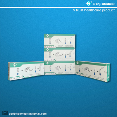 Mavi 5 Dakika Kolloidal Altın Hızlı Test Kitleri TS20201203 TS20201202 onayı