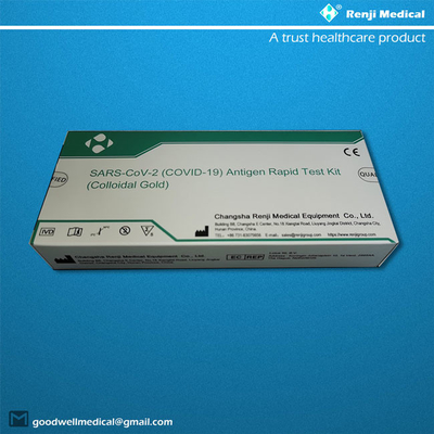 Nazofarengeal Swab ISO13485 Sertifikası ile Ev Tipi Ag Hızlı Test Kiti