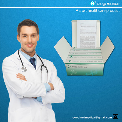 Nazal Swab Hızlı COVID 19 Test Kiti, MA SGS Covid 19 İçin Doğru Test