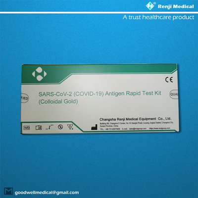 immunoassays Hızlı COVID 19 Test Kiti, CE 15 dakika Hızlı Covid Test Kiti