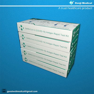 immunoassays Hızlı COVID 19 Test Kiti, CE 15 dakika Hızlı Covid Test Kiti