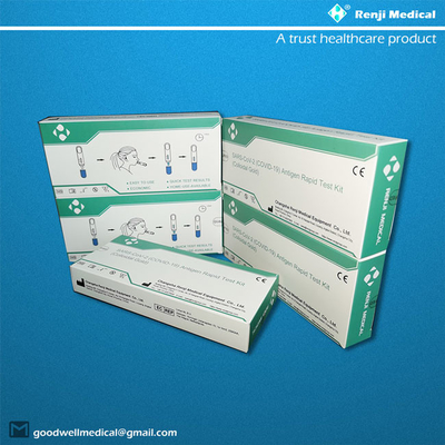 Renji Rapid COVID 19 Test Kiti, YBTC Nazal Swab Antijen Testi