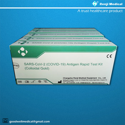Renji Medical Hızlı Antijen Kendi Kendine Test Kiti SGS ISO13485 Sertifikası