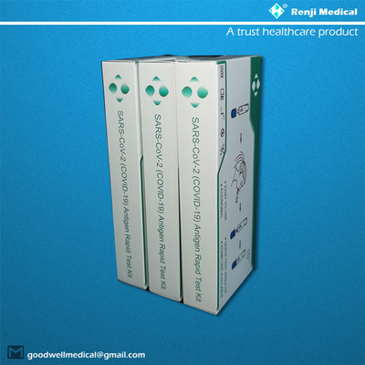 Renji Medical Antijen Hızlı Test Kiti, Nazal Swab Igm Hızlı Test Kaseti SGS sertifikası