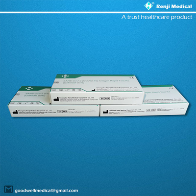 Renji Medical Hızlı Antijen Kendi Kendine Test Kiti SGS ISO13485 Sertifikası
