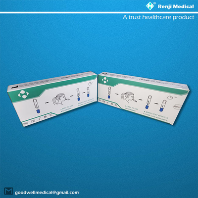 Home Hızlı COVID 19 Test Kiti EO Sterilizasyon SGS ISO13485 Sertifikası