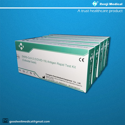 Home Hızlı COVID 19 Test Kiti EO Sterilizasyon SGS ISO13485 Sertifikası