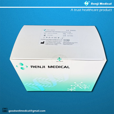 Kırmızı Başlıklı Numune Toplama Tüpü, Vtm Swab Kiti FDA CE Onaylı