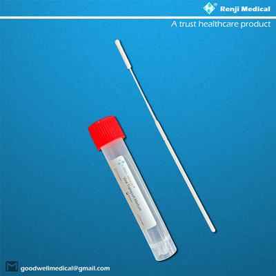 FDA onaylı Numune Toplama Tüpü, 3ml VTM Viral Transport Medium Kit