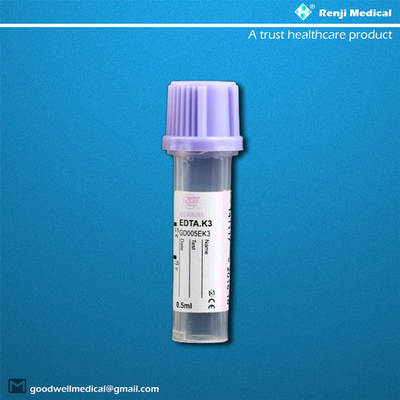 Yeni doğan bebekler için PP Mikro Kan Alma Tüpü 0.25ml/0.5ml