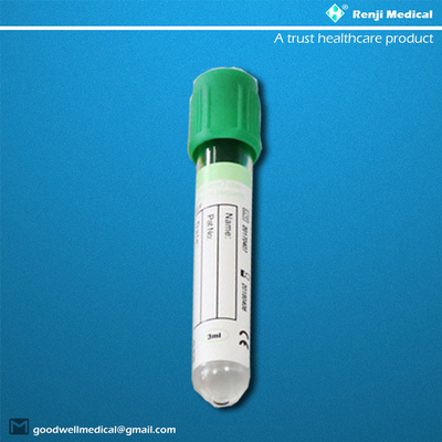 SGS MSDS Onayı Tek Kullanımlık Vakumlu Kan Alma Tüpü 5ml 7ml