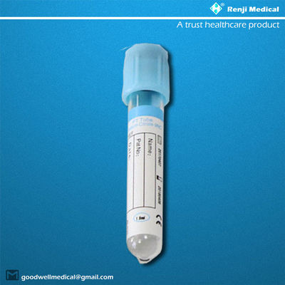 Teşhis için 5ml 7ml Vakumlu Kan Test Tüpü 3 Yıl Raf Ömrü