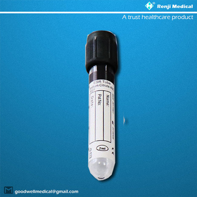 4ml / 5ml Tek Kullanımlık Vakumlu Kan Alma Tüpü, Uzak Kızılötesi ESR Test Tüpü