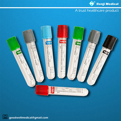 Hematolojide Kullanılan EDTA Tek Kullanımlık Vakumlu Kan Alma Tüpleri 5ml 6ml