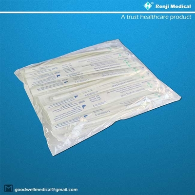 Kırılabilir plastik şaftlı, ayrı ayrı kapatılmış Steril Naylon Floklu Swab