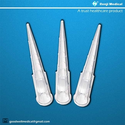 1000ul Pipetleyicilerle Uyumlu Şeffaf Evrensel Pipet Uçları