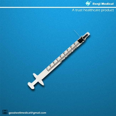 Sterilize Tek Kullanımlık Tıbbi Sarf Malzemeleri, Sınıf III İğneli 1ml Şırınga
